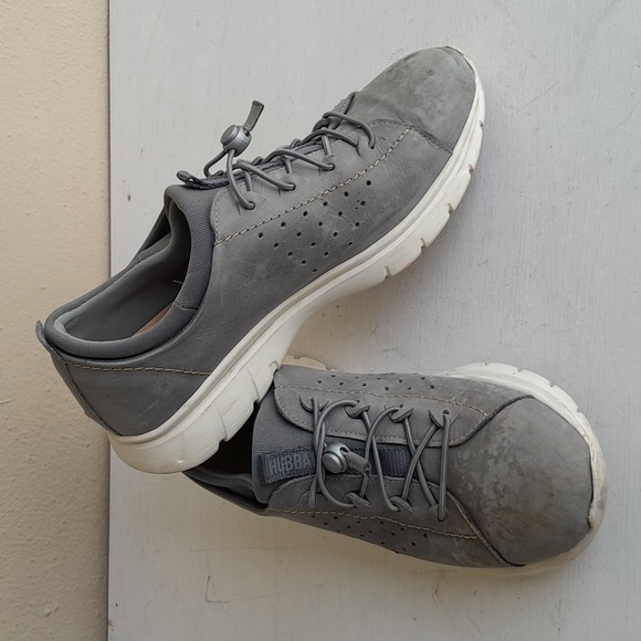 Samuel Hubbard Women's 9.5M "Flight Sport 707" Sneaker Light Gray Nubuck - Picture 1 of 8